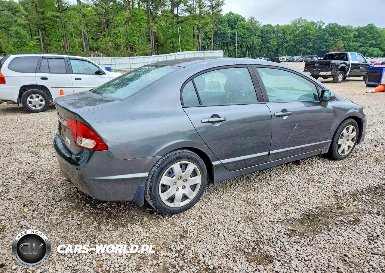 2011 Honda Civic Lx VIN:19XFA1F5XBE049880 - 3