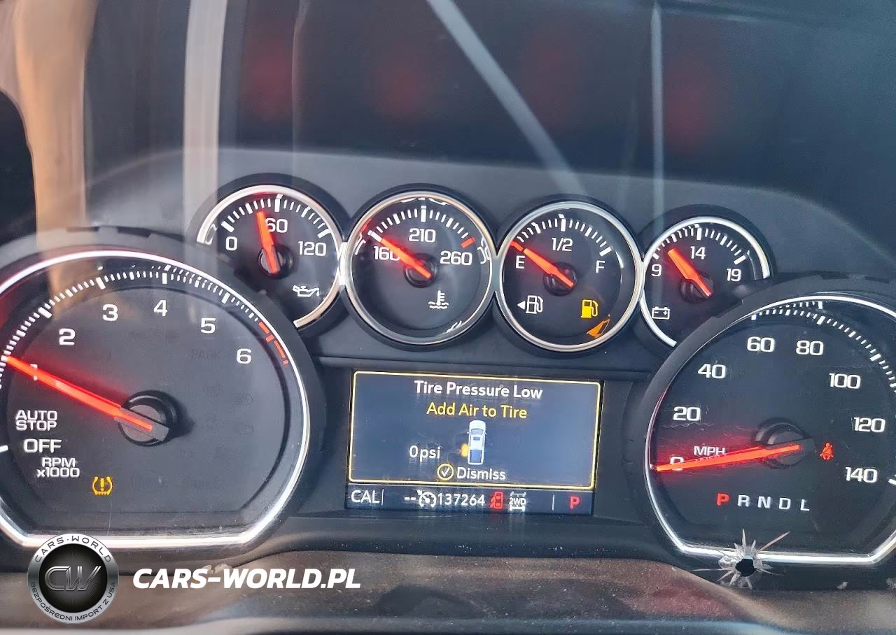 2019 Chevrolet Silverado K1500 Lt VIN:3GCUYDED2KG159551 - 9