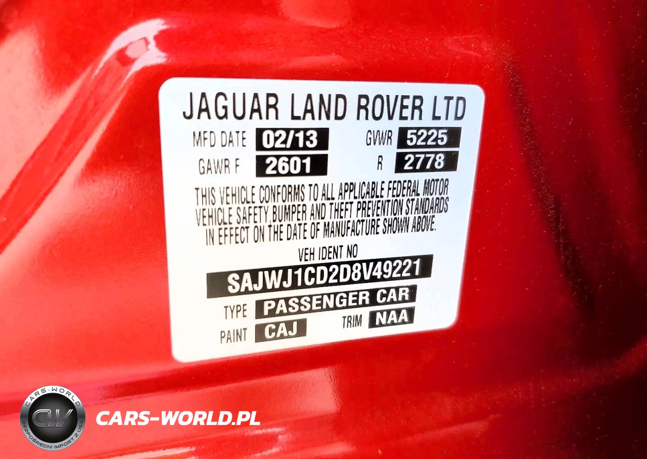 2013 Jaguar Xj VIN:SAJWJ1CD2D8V49221 - 12