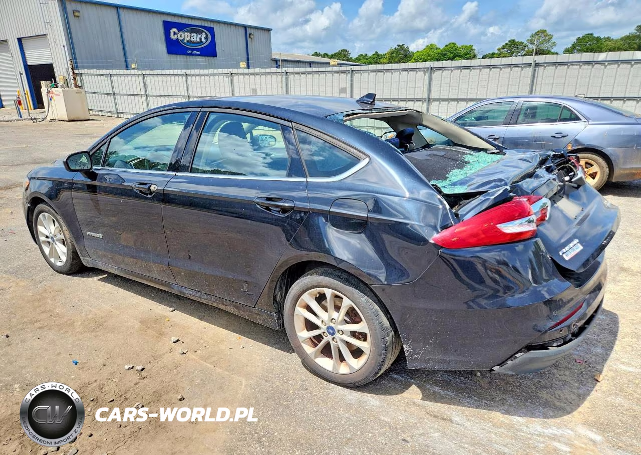 2019 Ford Fusion Se VIN:3FA6P0LU4KR197929 - 2