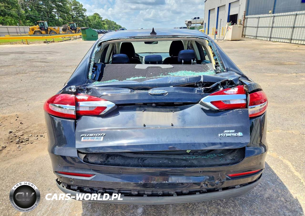 2019 Ford Fusion Se VIN:3FA6P0LU4KR197929 - 6