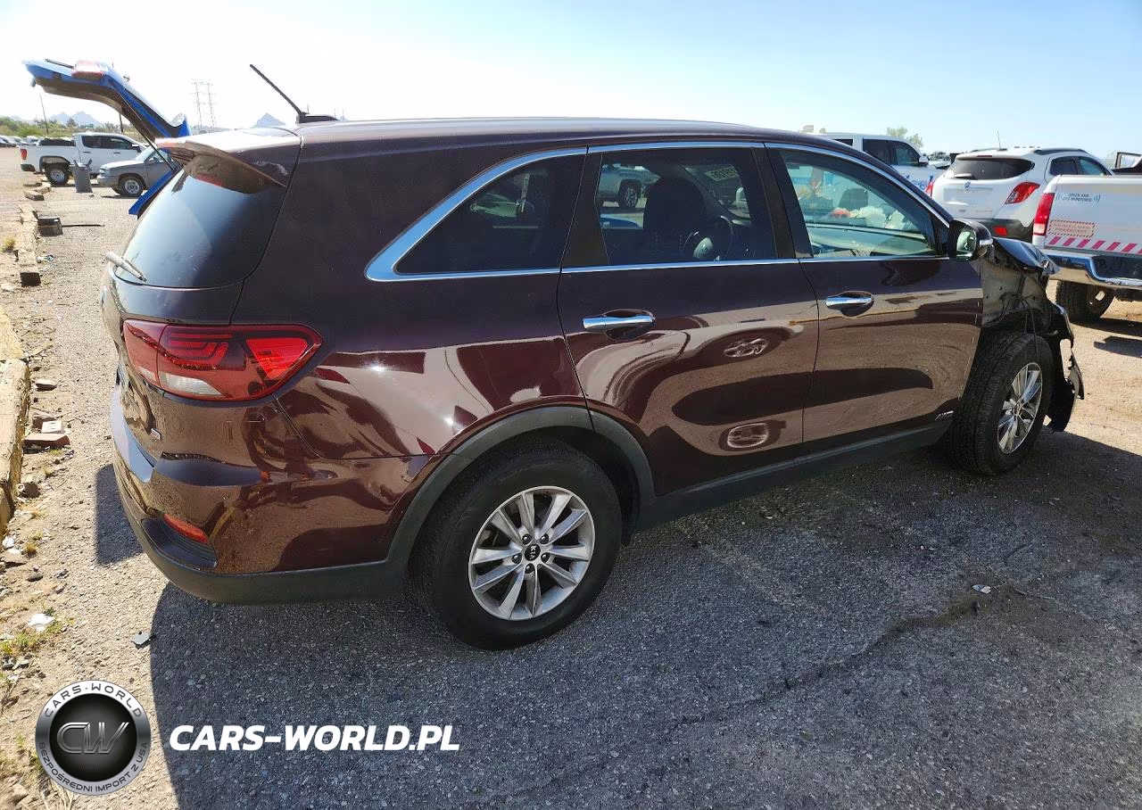 2019 Kia Sorento Lx VIN:5XYPGDA39KG497704 - 3