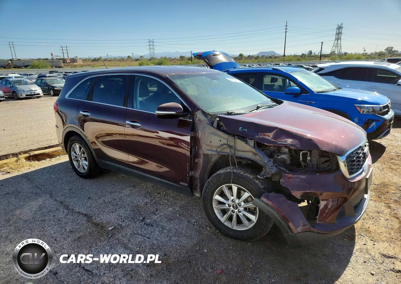 2019 Kia Sorento Lx VIN:5XYPGDA39KG497704 - 4