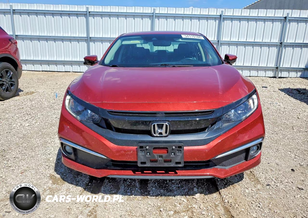 2019 Honda Civic Exl VIN:JHMFC1F73KX004192 - 5
