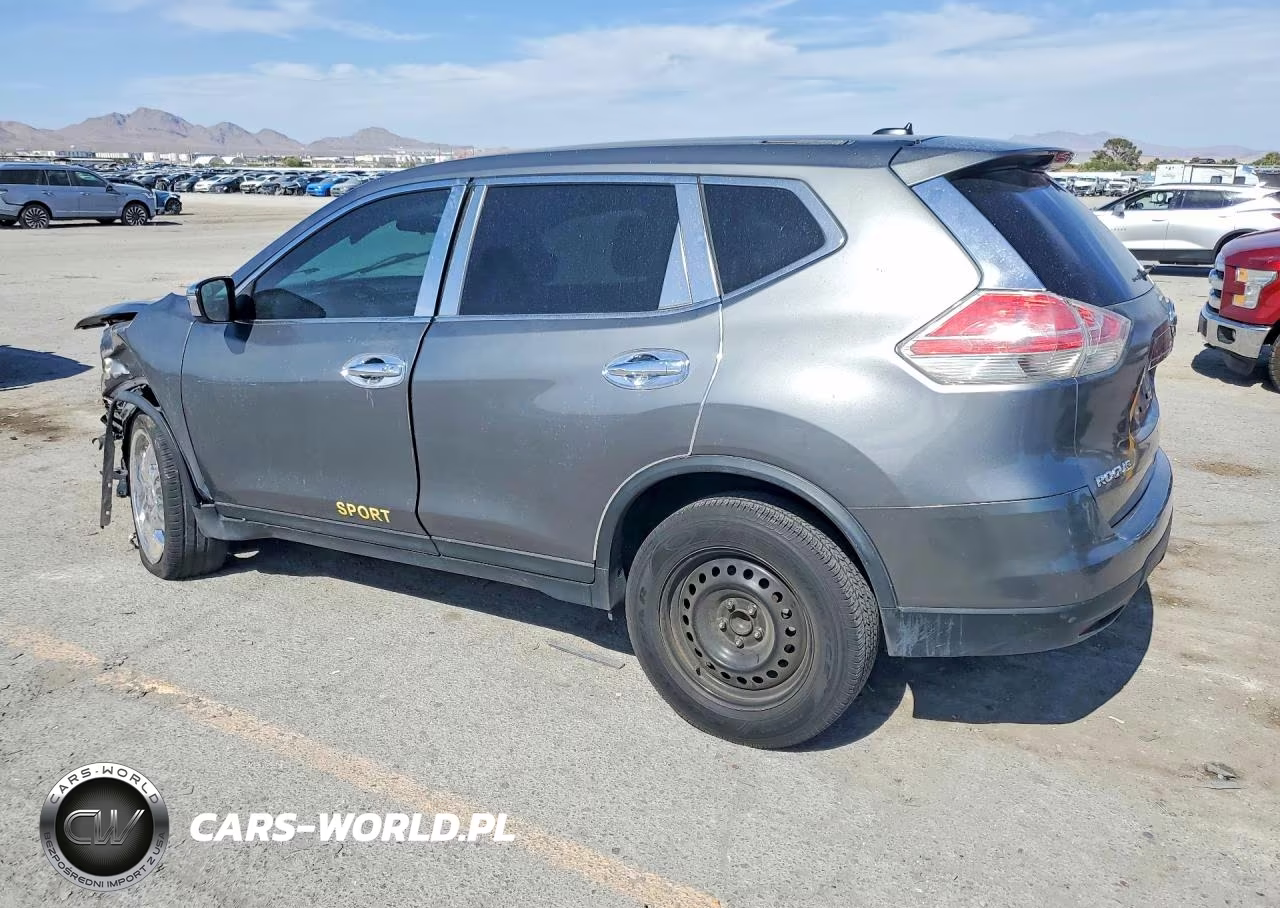 2015 Nissan Rogue S VIN:KNMAT2MT5FP542948 - 2