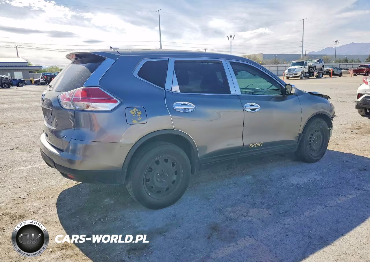 2015 Nissan Rogue S VIN:KNMAT2MT5FP542948 - 3