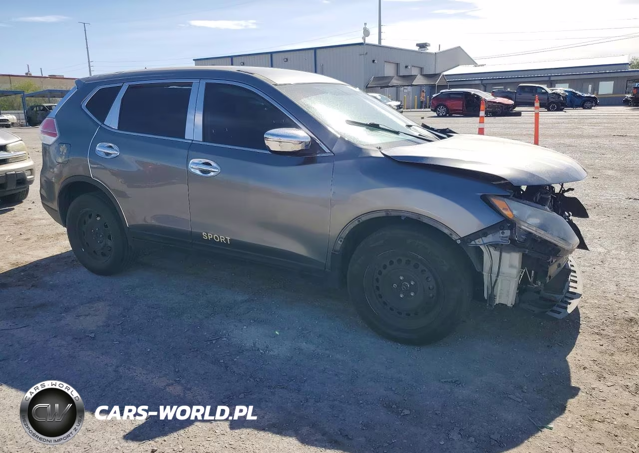 2015 Nissan Rogue S VIN:KNMAT2MT5FP542948 - 4