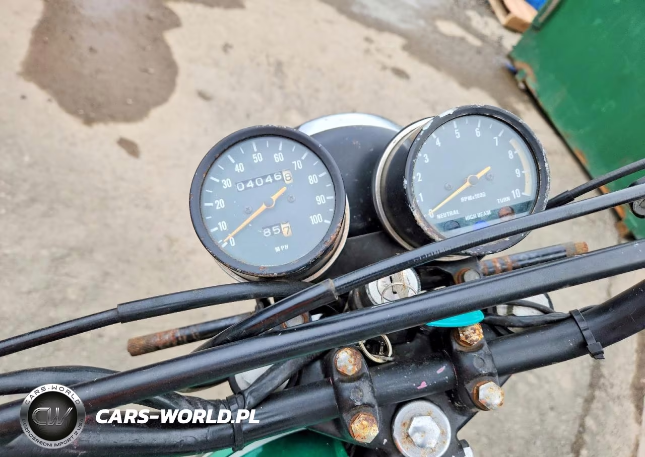 1977 Kawasaki Enduro 250 VIN:KE250B001026 - 7