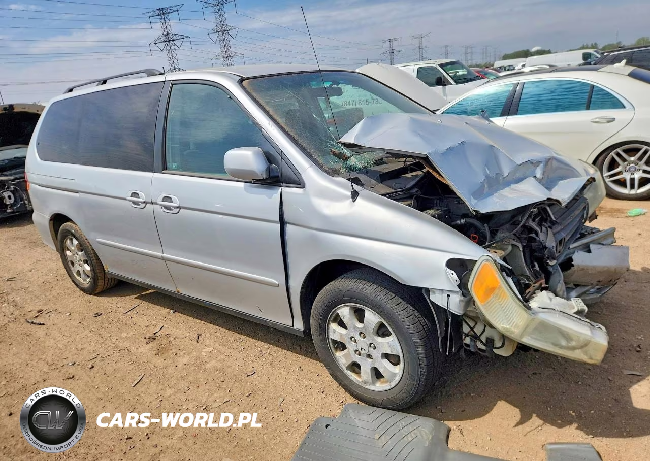 2004 Honda Odyssey Ex VIN:5FNRL18844B087598 - 4