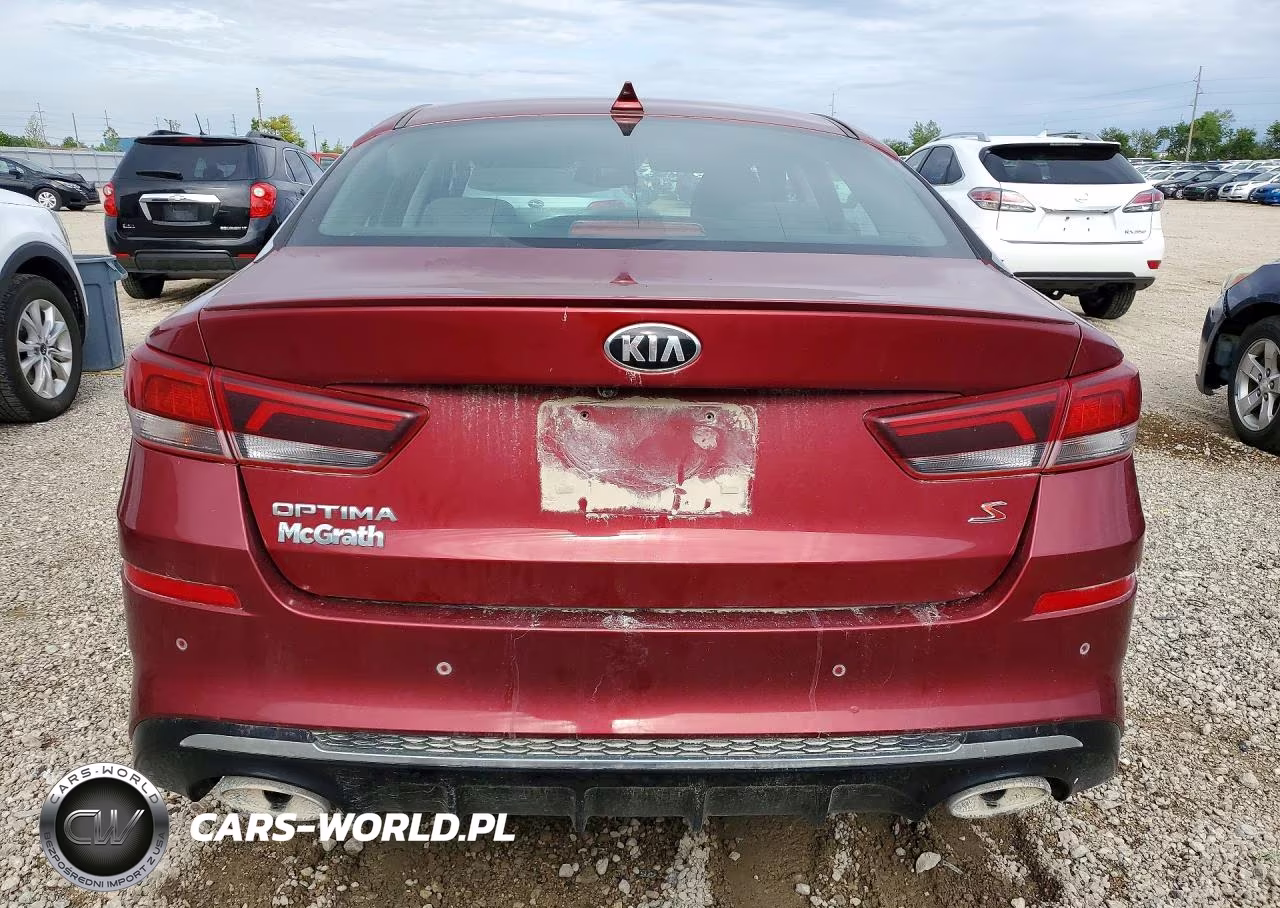 2019 Kia Optima S VIN:5XXGT4L39KG366530 - 6