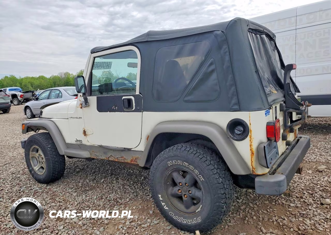 1999 Jeep Wrangler - Tj Se VIN:1J4FY29P0XP407066 - 2
