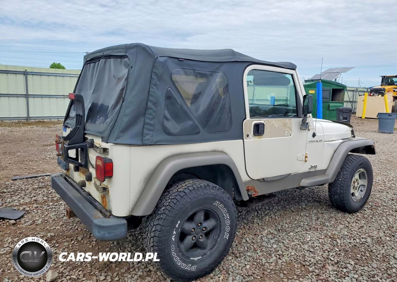 1999 Jeep Wrangler - Tj Se VIN:1J4FY29P0XP407066 - 3