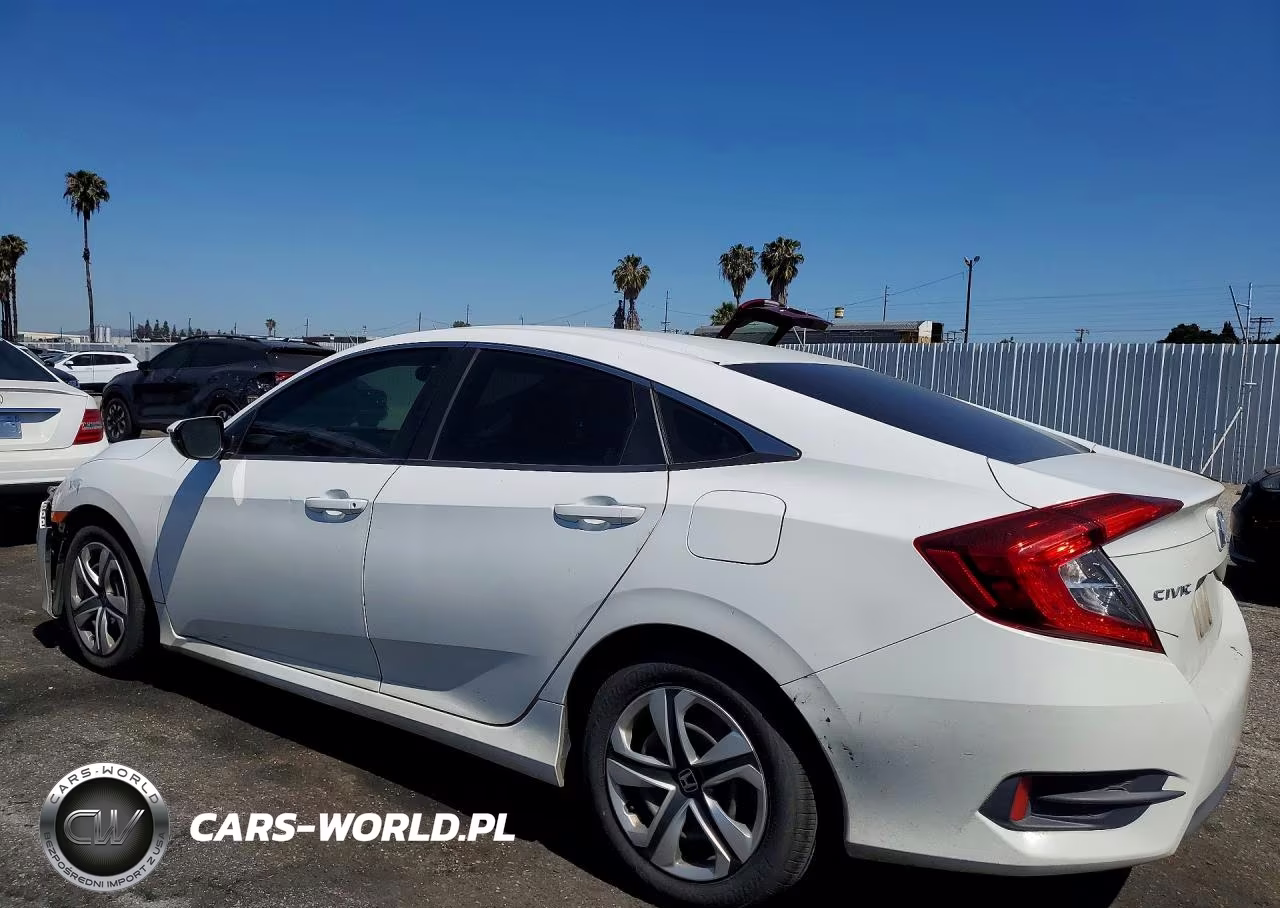 2018 Honda Civic Lx VIN:2HGFC2F56JH543027 - 2
