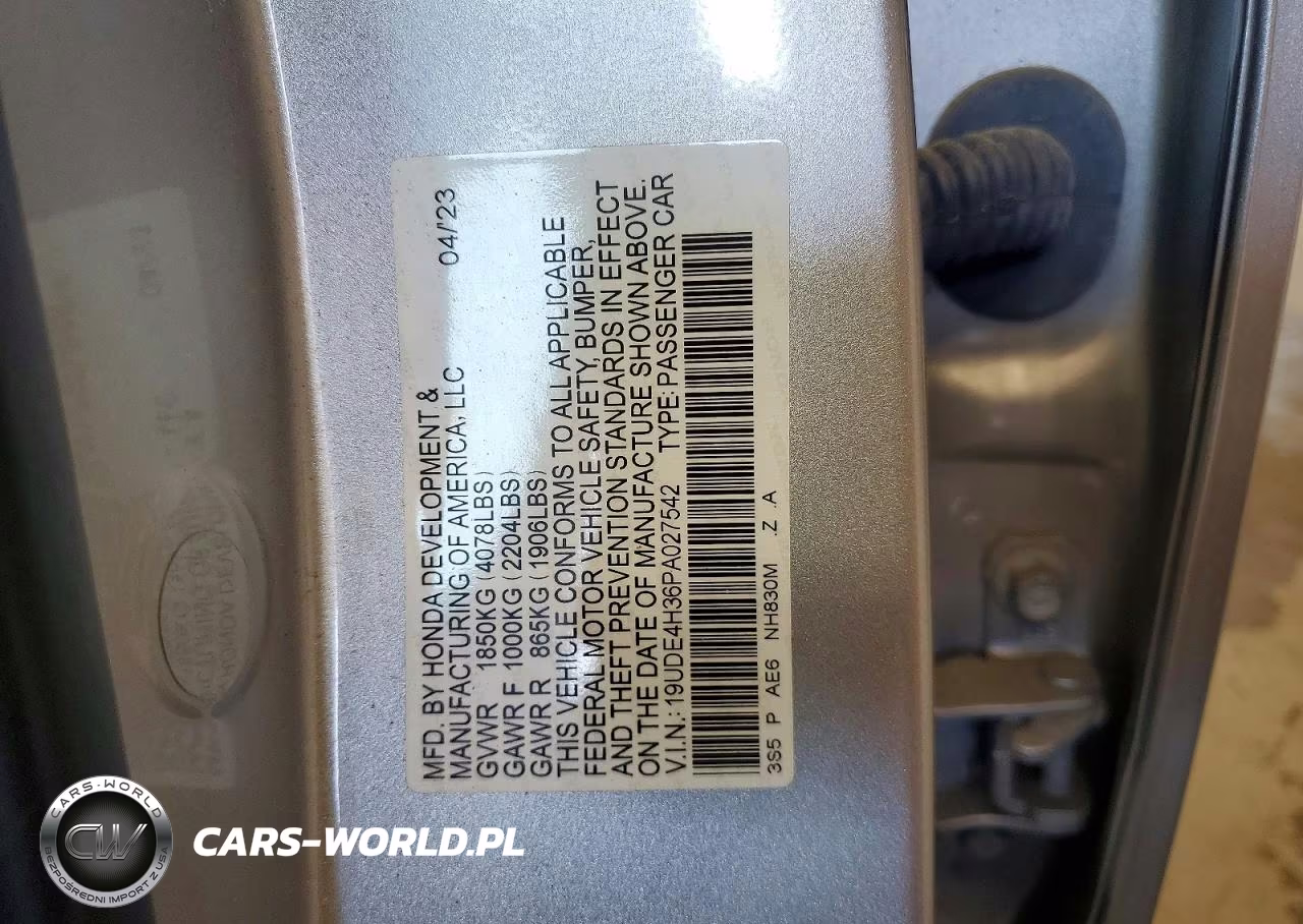 2023 Acura Integra A-Spec VIN:19UDE4H36PA027542 - 12