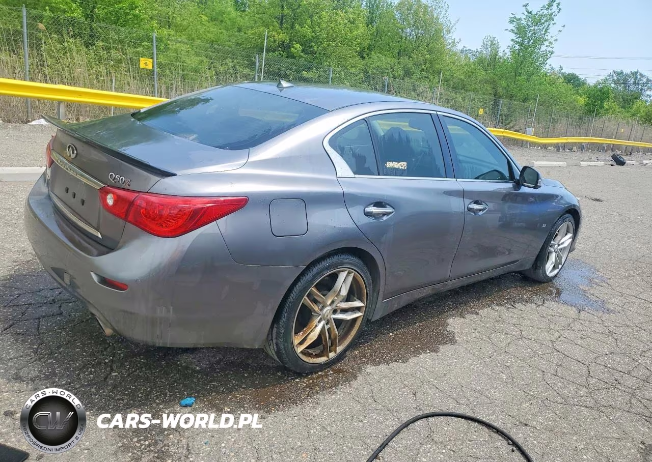 2015 Infiniti Q50 Base VIN:JN1BV7AR9FM390035 - 3