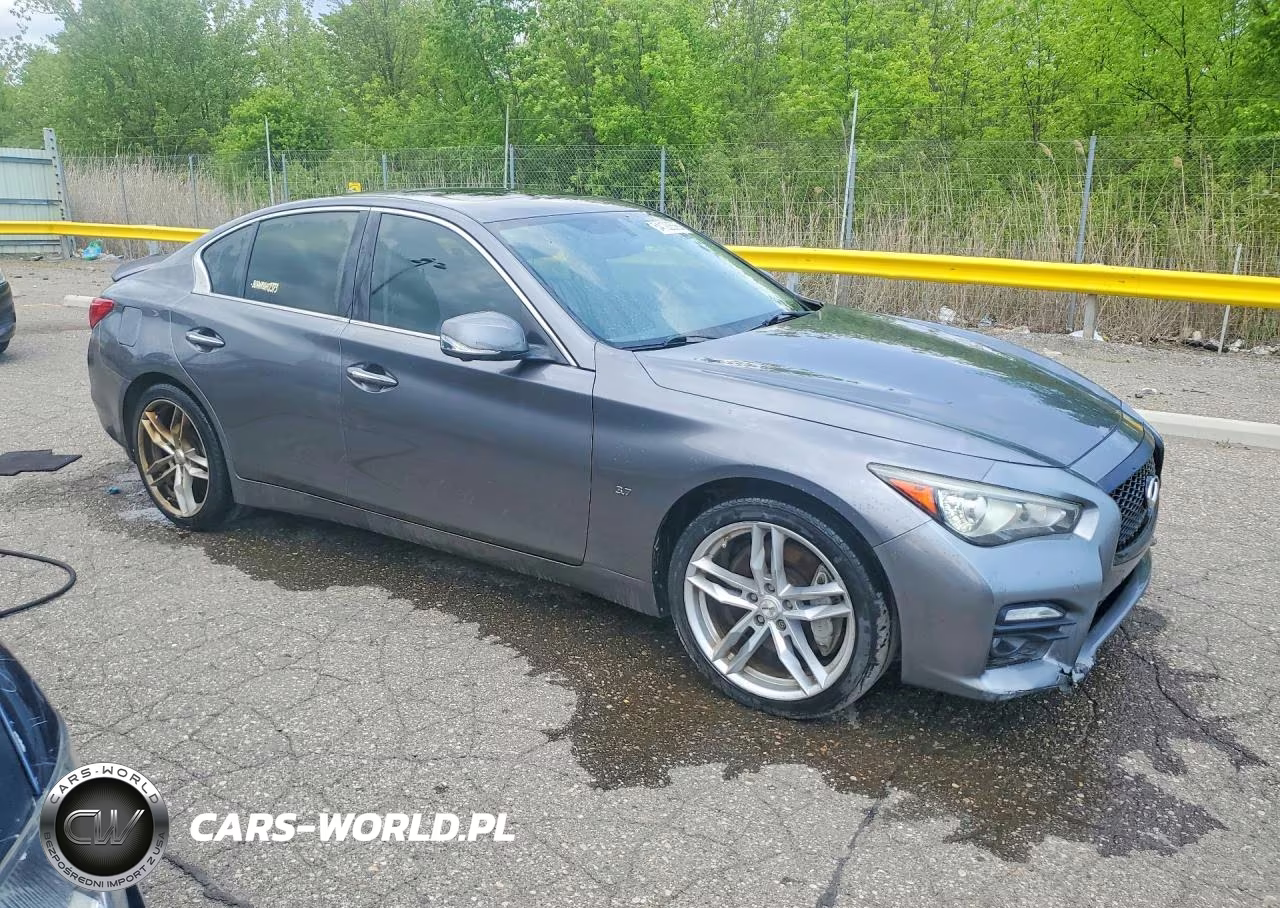 2015 Infiniti Q50 Base VIN:JN1BV7AR9FM390035 - 4