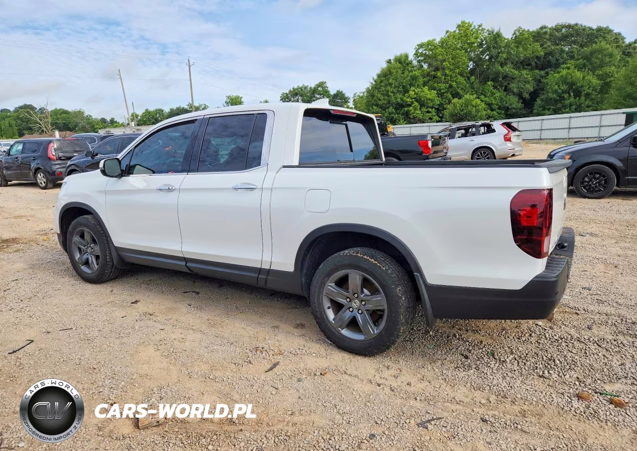 2021 Honda Ridgeline Rtl VIN:5FPYK3F76MB022747 - 2