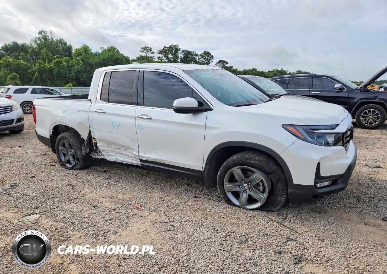 2021 Honda Ridgeline Rtl VIN:5FPYK3F76MB022747 - 4