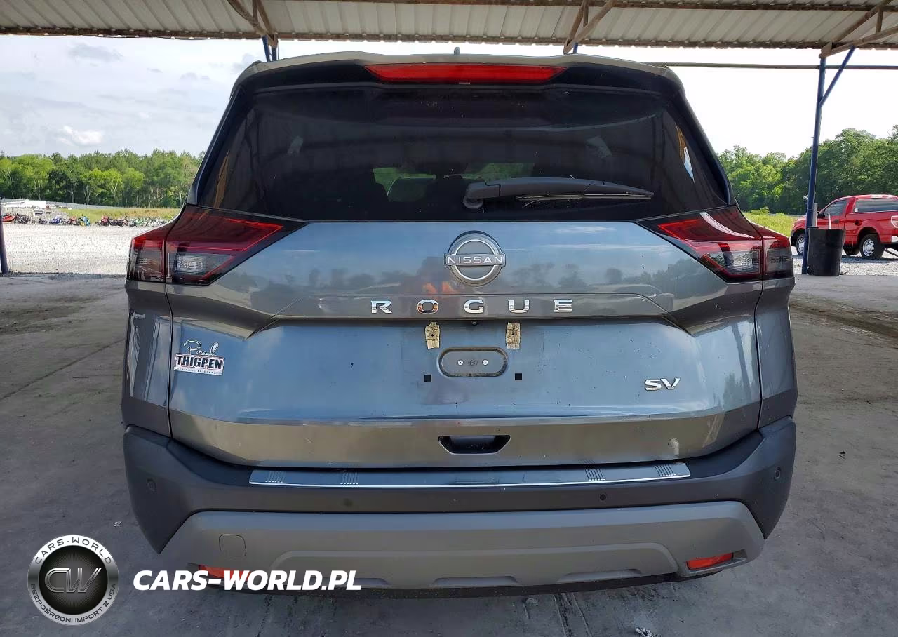 2022 Nissan Rogue Sv VIN:5N1BT3BA7NC733221 - 6