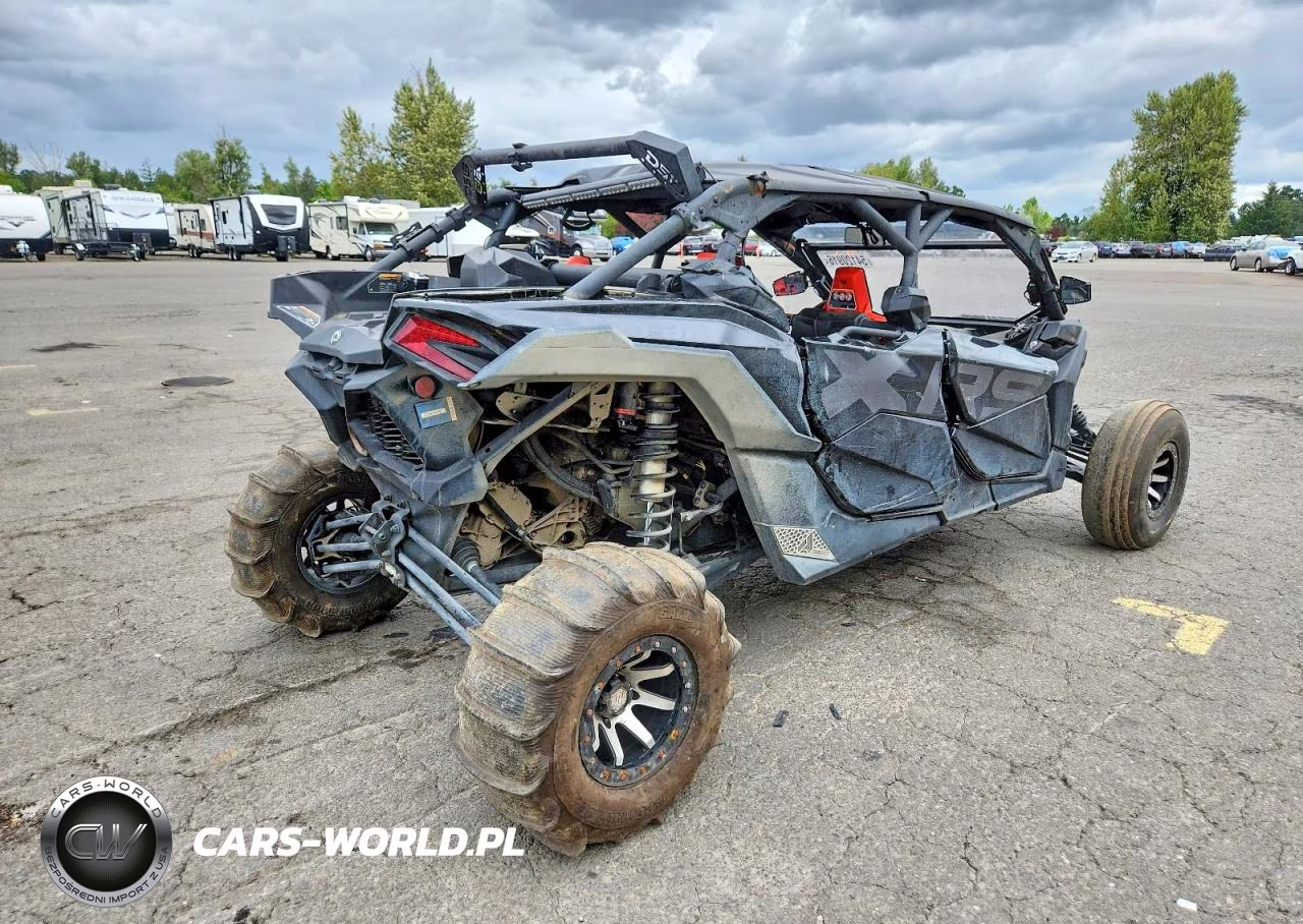 2025 Can-Am Maverick X3 X Rs Turbo Rr Utility Vehicle VIN:3JBVNAV49SE000357 - 4