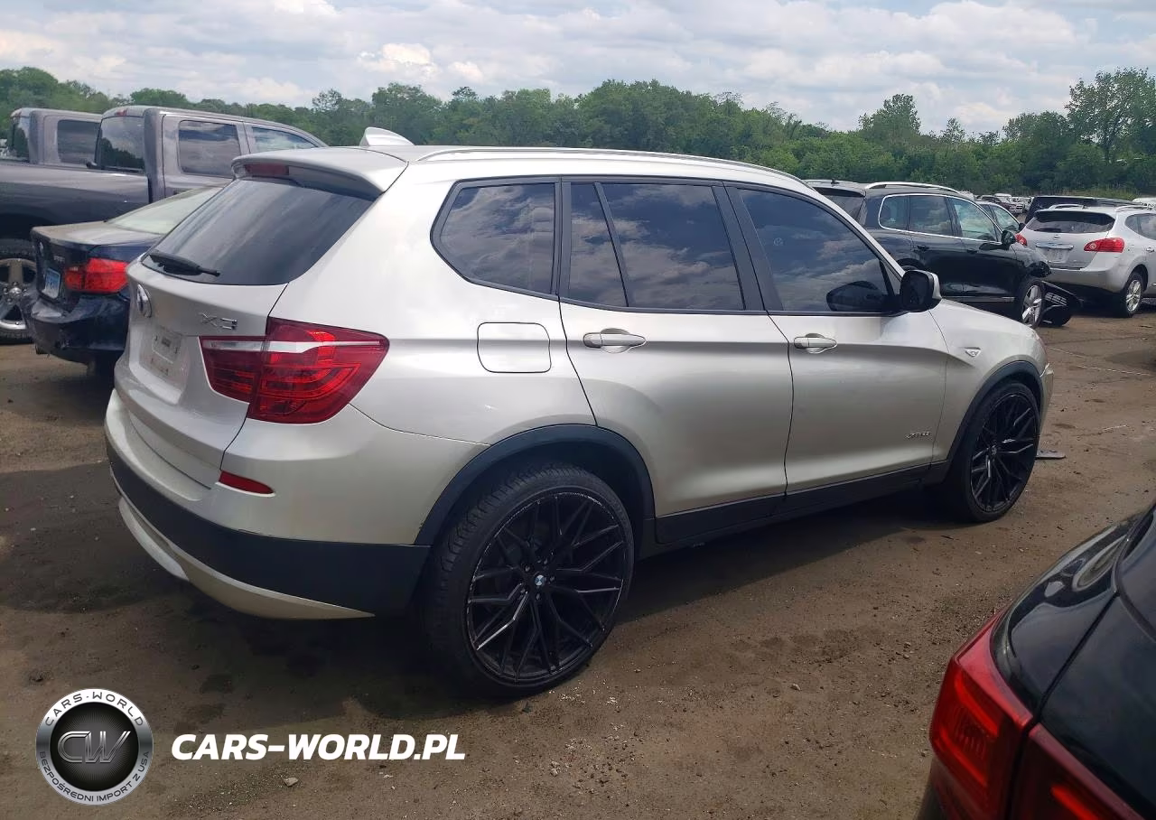 2012 BMW X3 xDrive28I VIN:5UXWX5C52CL727751 - 3