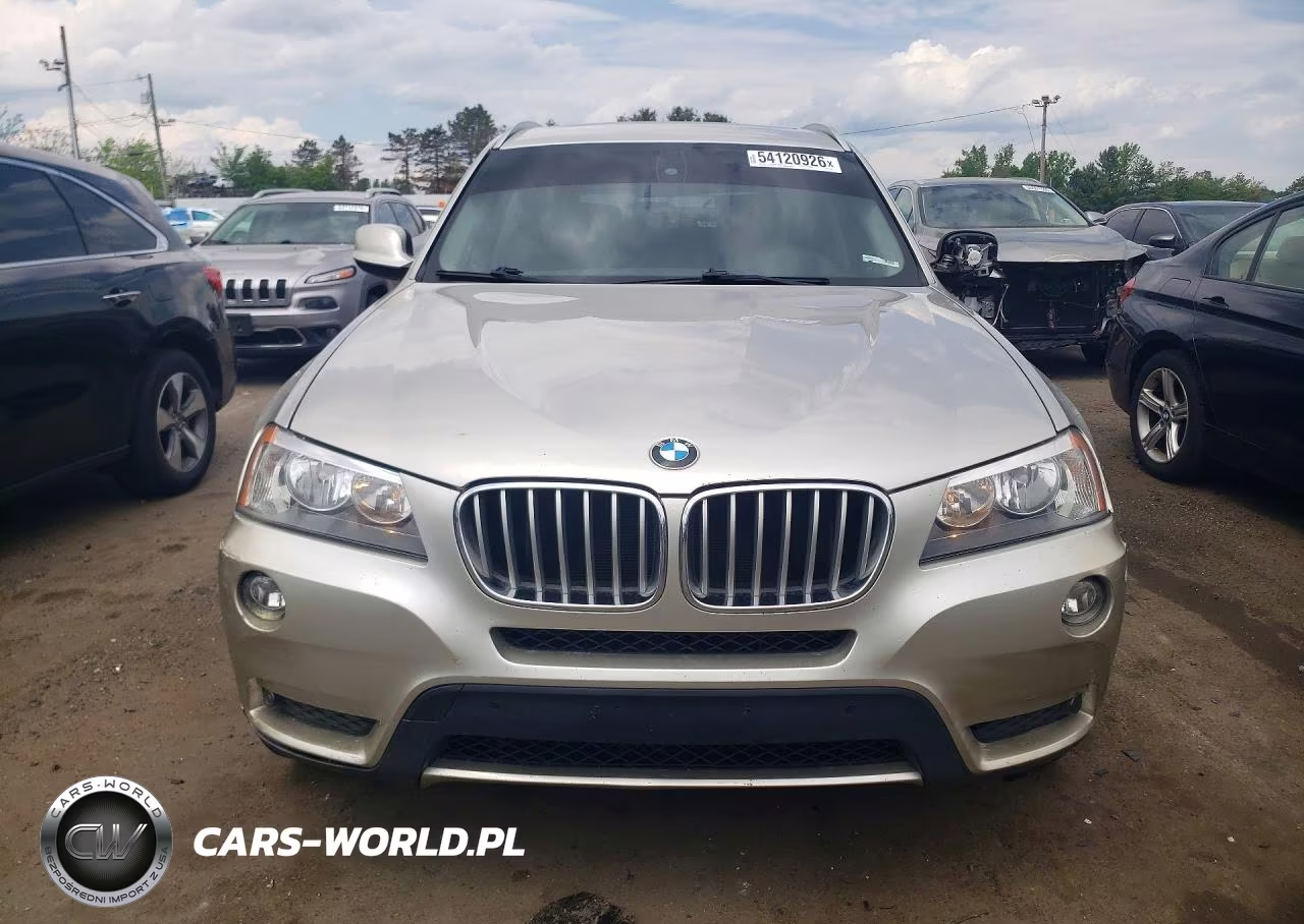 2012 BMW X3 xDrive28I VIN:5UXWX5C52CL727751 - 5