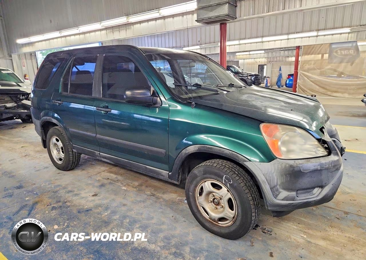 2002 Honda Cr-V Lx VIN:JHLRD78452C019689 - 4