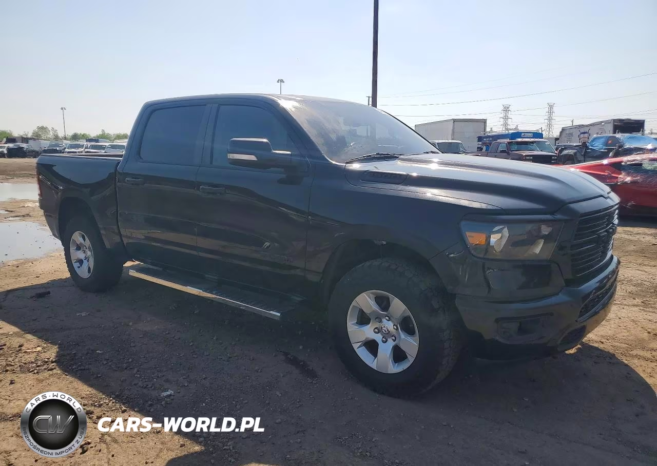 2019 Ram 1500 Big Horn-Lone Star VIN:1C6RRFFG8KN709549 - 4