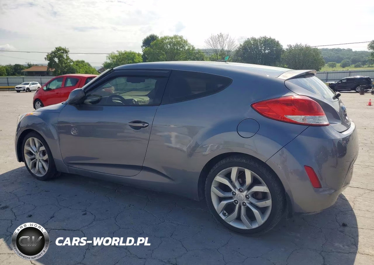 2012 Hyundai Veloster Base VIN:KMHTC6AD1CU072598 - 2
