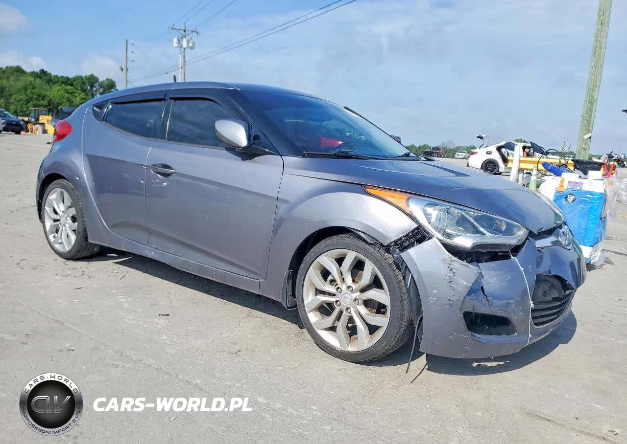 2012 Hyundai Veloster Base VIN:KMHTC6AD1CU072598 - 4