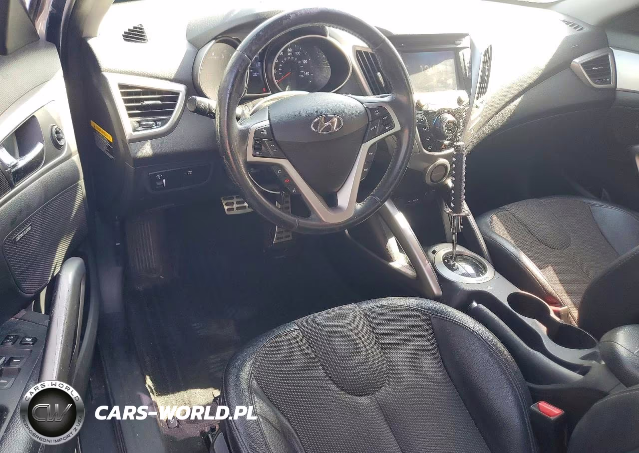 2012 Hyundai Veloster Base VIN:KMHTC6AD1CU072598 - 8
