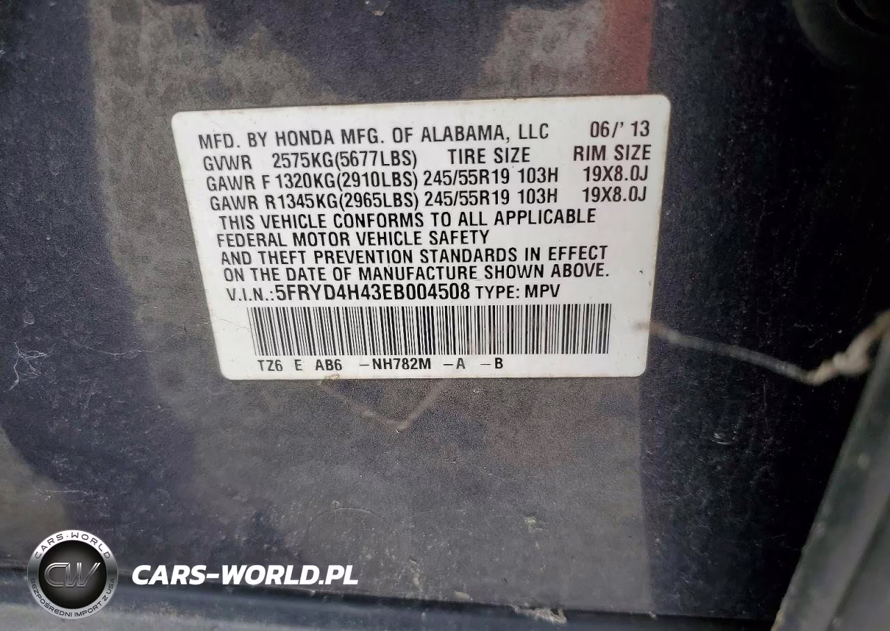 2014 Acura Mdx Technology VIN:5FRYD4H43EB004508 - 13