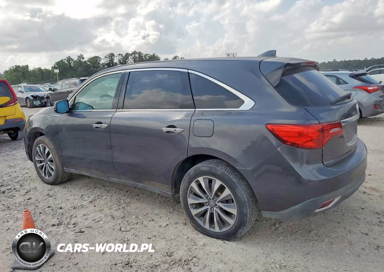 2014 Acura Mdx Technology VIN:5FRYD4H43EB004508 - 2