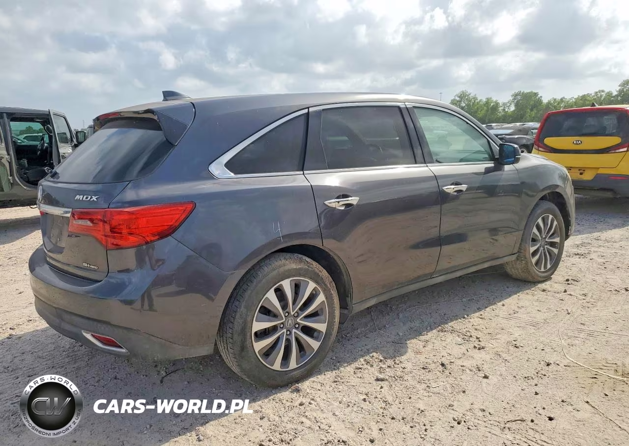 2014 Acura Mdx Technology VIN:5FRYD4H43EB004508 - 3