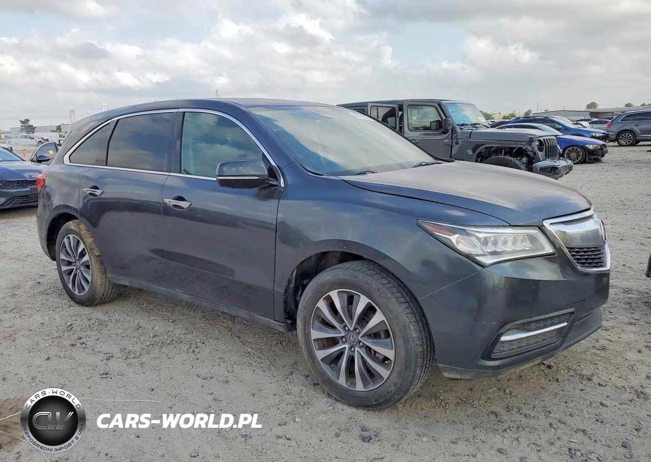 2014 Acura Mdx Technology VIN:5FRYD4H43EB004508 - 4