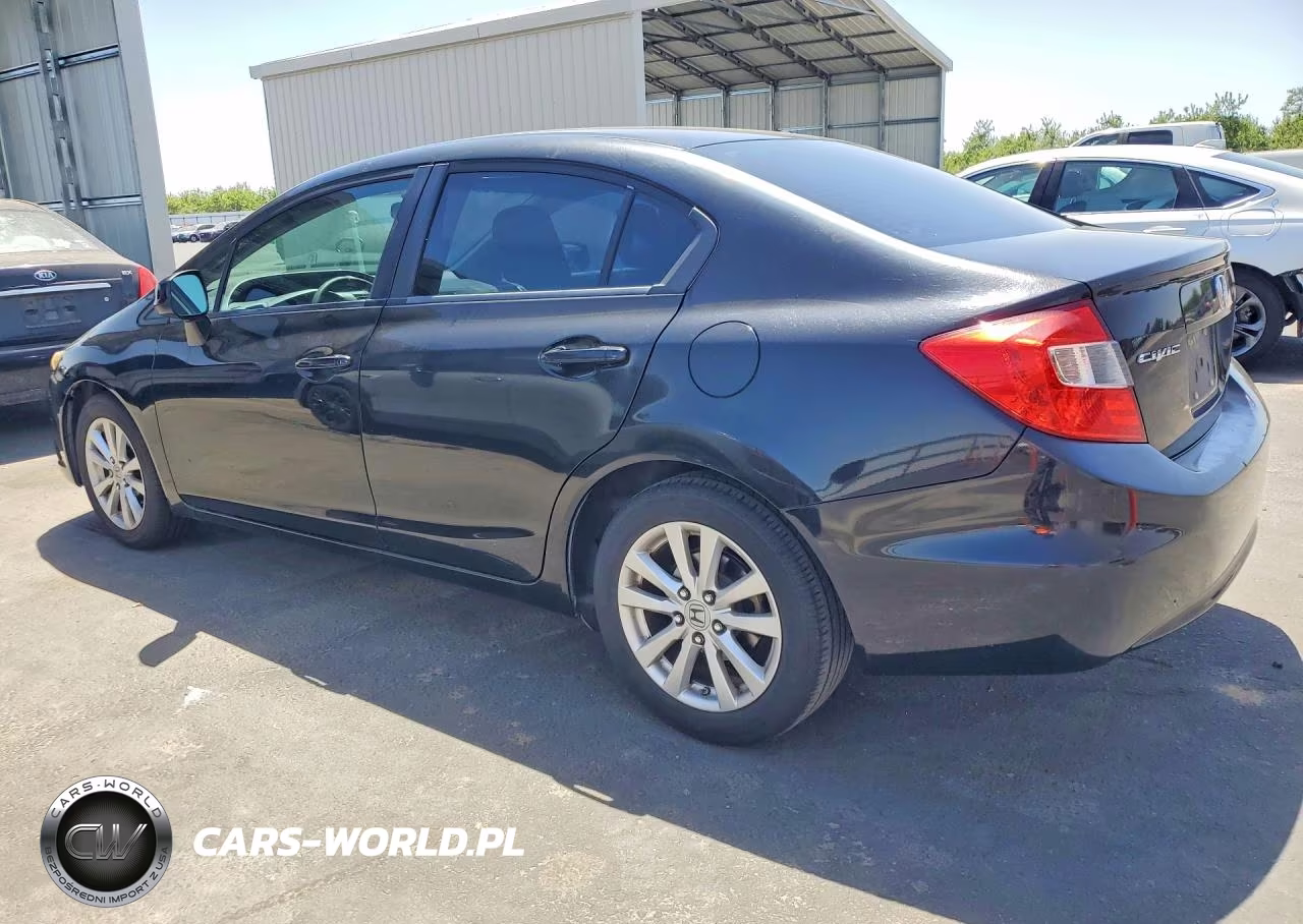 2012 Honda Civic Ex VIN:19XFB2F89CE351871 - 2