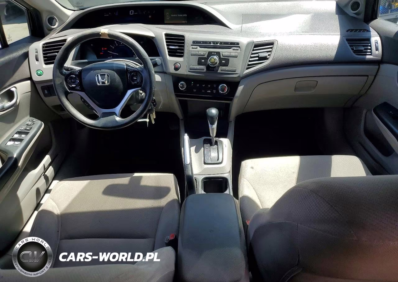 2012 Honda Civic Ex VIN:19XFB2F89CE351871 - 8