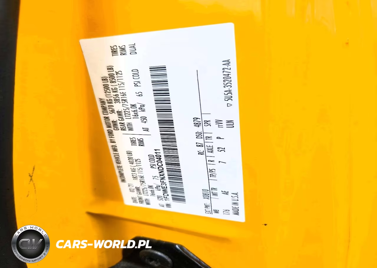 2022 Ford E350 Box Truck VIN:1FDWE3FNXNDC04011 - 13