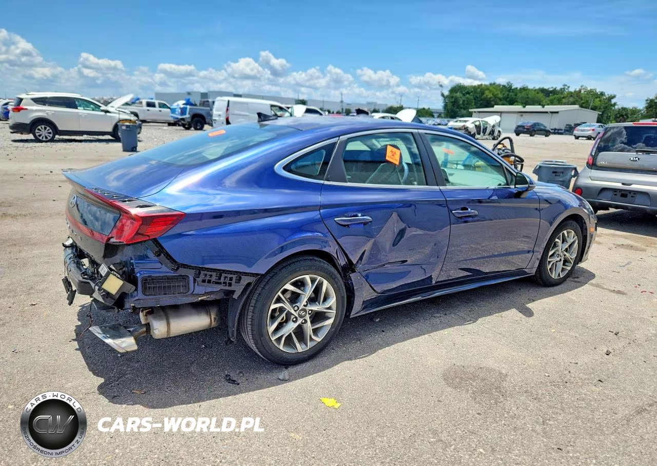 2020 Hyundai Sonata Sel VIN:5NPEF4JA1LH012393 - 3