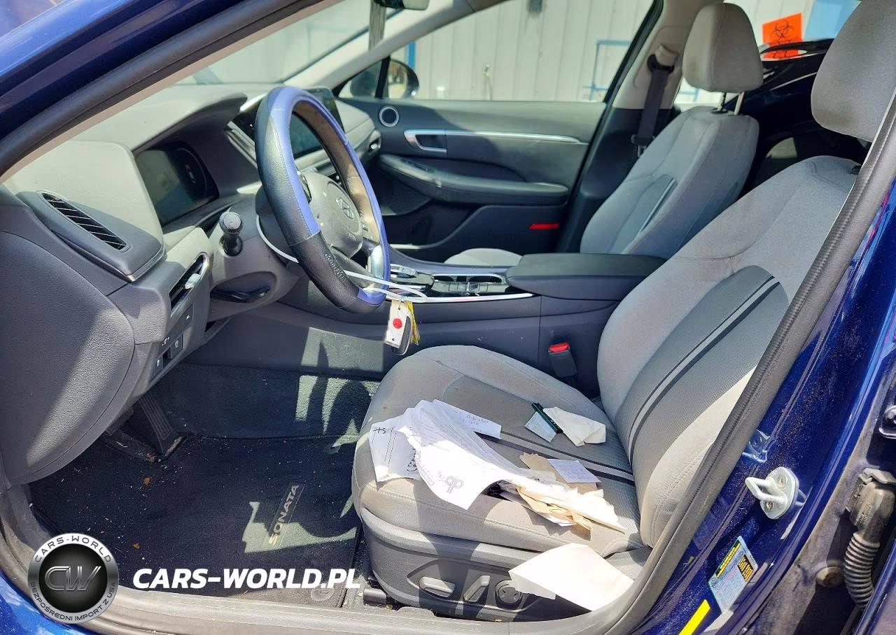 2020 Hyundai Sonata Sel VIN:5NPEF4JA1LH012393 - 7