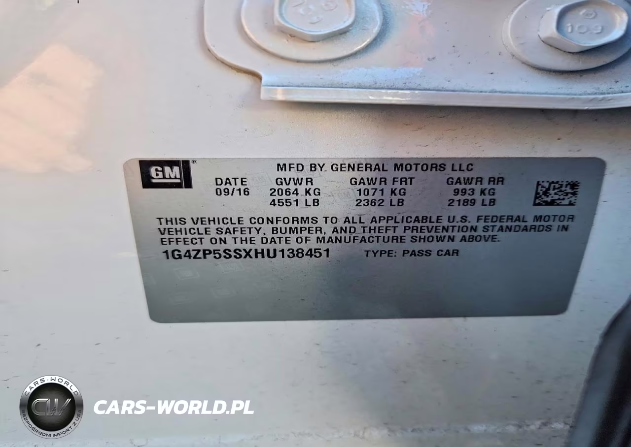 2017 Buick Lacrosse Essence VIN:1G4ZP5SSXHU138451 - 12