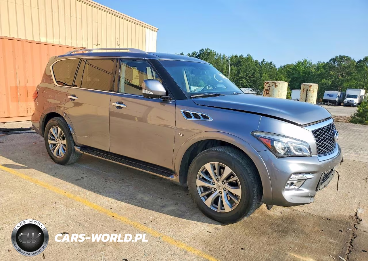 2017 Infiniti Qx80 Base VIN:JN8AZ2NF5H9641255 - 4