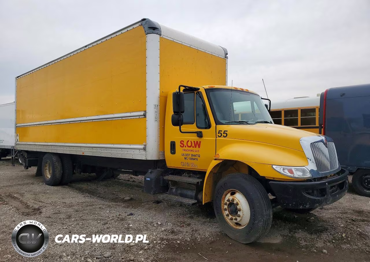 2018 International 4300 Box Truck VIN:1HTMMMML1JH420373 - 4