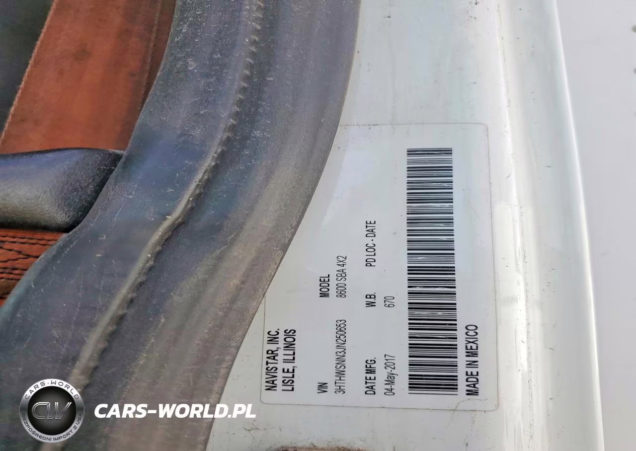 2018 International 8000 8600 VIN:3HTHWSNN3JN250653 - 10