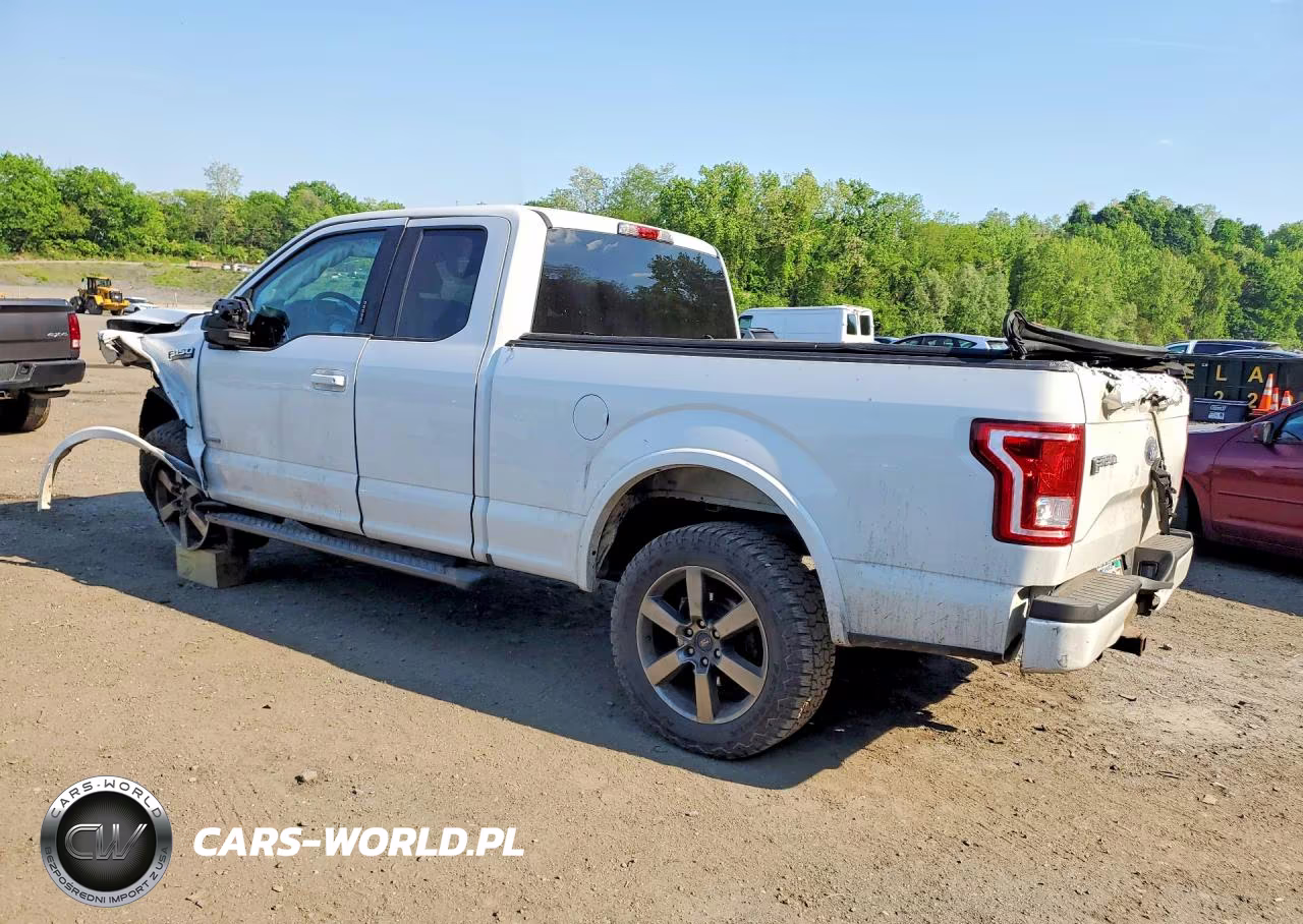 2017 Ford F150 Super Cab VIN:1FTEX1EP5HFA38913 - 2