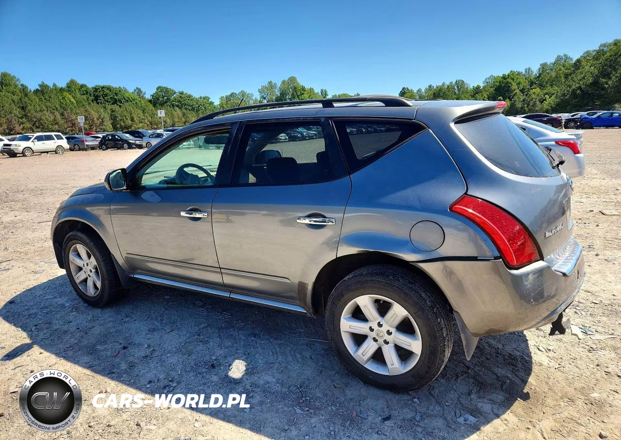 2007 Nissan Murano S VIN:JN8AZ08T17W524293 - 2