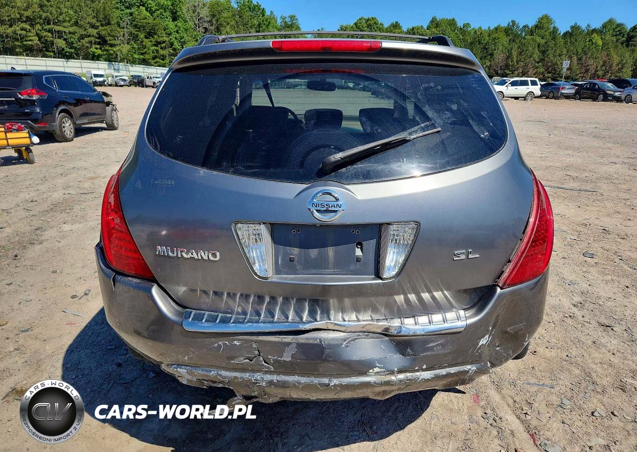 2007 Nissan Murano S VIN:JN8AZ08T17W524293 - 6