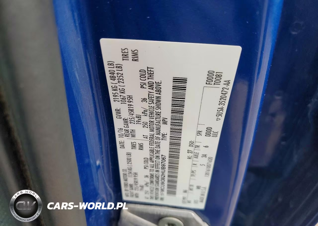2017 Ford Escape Se VIN:1FMCU9G92HUB97067 - 14