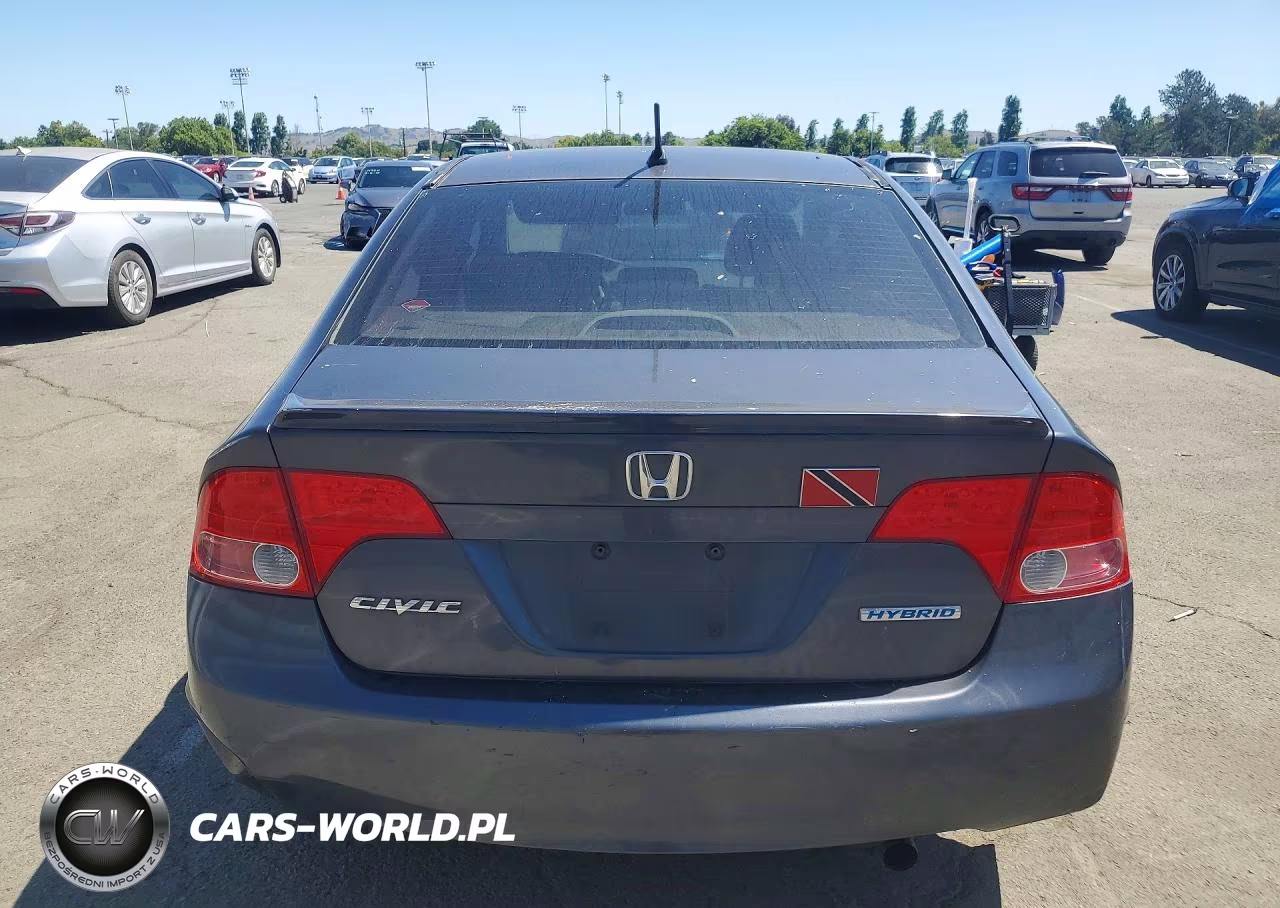 2008 Honda Civic Hybrid VIN:JHMFA36228S023912 - 6