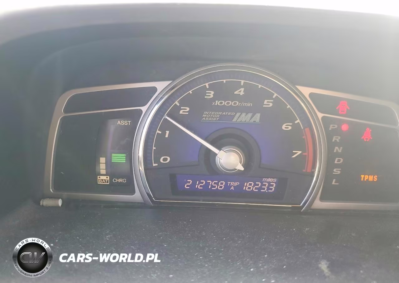 2008 Honda Civic Hybrid VIN:JHMFA36228S023912 - 9